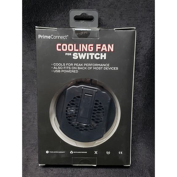 Prime Connect Cooling Fan for Switch Fits Multi Electronic Devices USB Powered - Picture 2 of 5